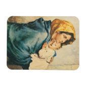 Magnet Flexible Madonna of the streets - Roberto Ferruzzi (Horizontal)