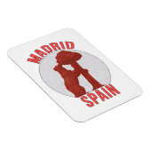 Magnet Flexible Madrid Espagne (Côté Droit)