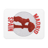Magnet Flexible Madrid Espagne (Horizontal)