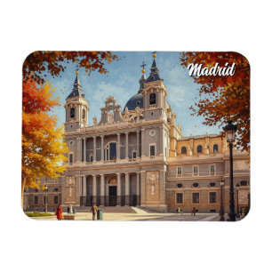 Magnet Flexible Madrid Espagne Almudena Voyage