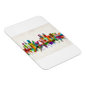 Magnet Flexible Madrid Espagne Skyline (Côté Droit)