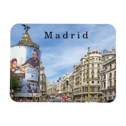Magnet Flexible Madrid. n° 1. (Horizontal)