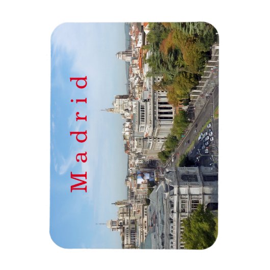 Magnet Flexible Madrid. n° 15. (Vertical)