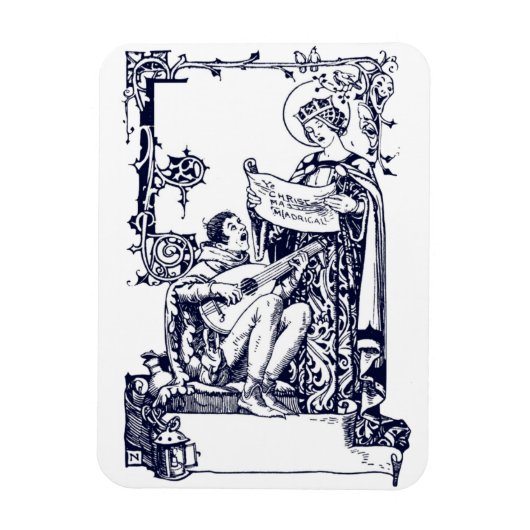 Magnet Flexible Madrigals pour Noël (Vertical)