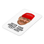 MAGNET FLEXIBLE MAGA DONALD TRUMP PERSONNALISÉ (Côté Gauche)