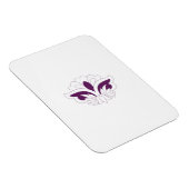 Magnet Flexible Magenta rouge décoratif (Côté Droit)