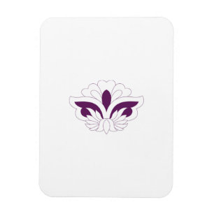 Magnet Flexible Magenta rouge décoratif