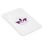 Magnet Flexible Magenta rouge décoratif (Côté Droit)