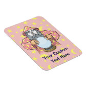 Magnet Flexible Magicien avec votre visage (Côté Droit)