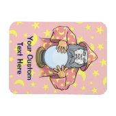 Magnet Flexible Magicien avec votre visage (Horizontal)