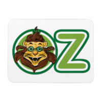 Magicien d'Oz vintage, Lion dans la lettre O