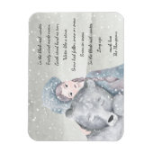 Magnet Flexible Magique Princesse de neige Ours Bleak Midwinter Ho (Vertical)