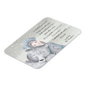 Magnet Flexible Magique Princesse de neige Ours Bleak Midwinter Ho (Côté Gauche)