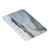 Magnet Flexible Magnat de la chaussée du château Jersey Elizabeth (Côté Droit)