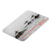 Magnet Flexible Magnat de motivation du goéland (Côté Gauche)