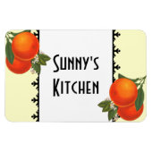 Magnet Flexible Magnat d'oranges d'art rétro personnalisé (Horizontal)