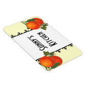 Magnet Flexible Magnat d'oranges d'art rétro personnalisé (Côté Droit)