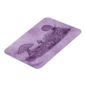Magnet Flexible Magnat du rectangle de prairie de champignons (Côté Gauche)