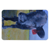 Magnet Flexible Magnat Flex de vache noire (Horizontal)