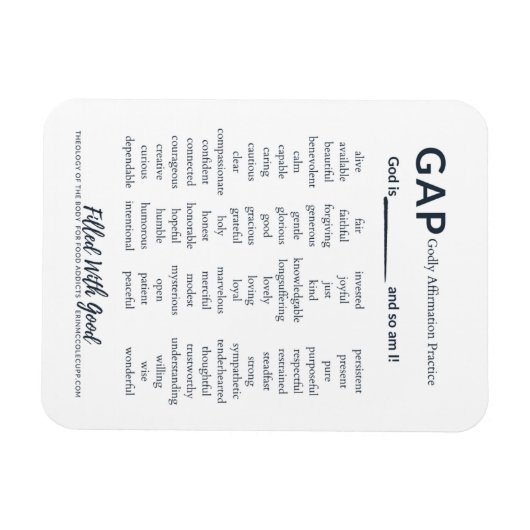 Magnet Flexible Magnat GAP (Horizontal)