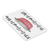 Magnet Flexible Magnat médian rose rétro MCM (Côté Droit)