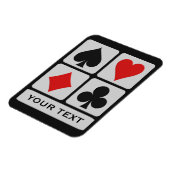 Magnet Flexible Magnat personnalisé du lecteur de carte (Côté Gauche)