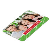 Magnet Flexible Magnat photo de Polkadot Holiday (Côté Gauche)