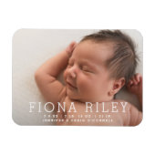 Magnet Flexible Magnat photo moderne simple (Horizontal)