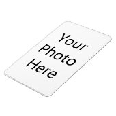 Magnet Flexible Magnat photo Portrait de 4 po x 6 po (Côté Gauche)