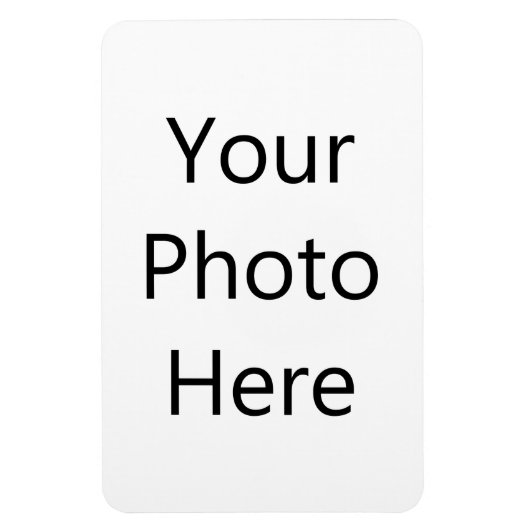 Magnet Flexible Magnat photo Portrait de 4 po x 6 po (Vertical)