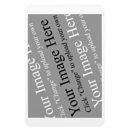 Magnet Flexible Magnat Premium d'image personnalisée 4 x 6 (Vertical)