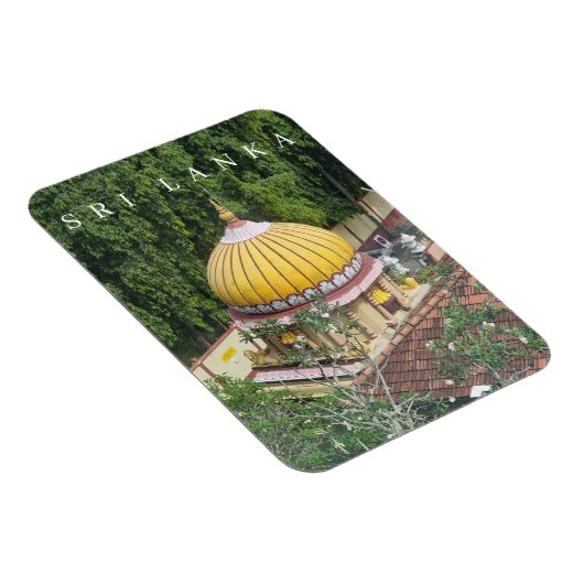 Magnet Flexible Magnat Sri Lanka Colombo vue temple (Côté Droit)