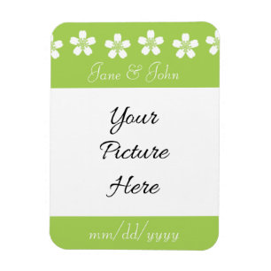 Magnet Flexible Magnét de mise en garde Charming Sakura en Peridot
