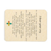 Magnet Flexible magnet-'I hear your cry" (Horizontal)