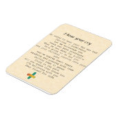 Magnet Flexible magnet-'I hear your cry" (Côté Gauche)