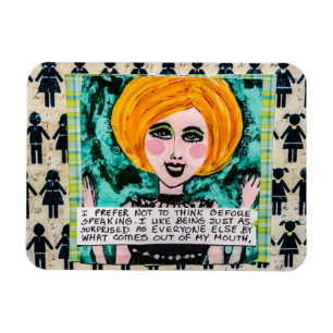 Magnet Flexible Magnet-Je préfère ne pas penser