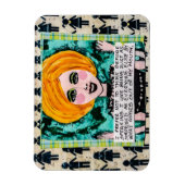 Magnet Flexible Magnet-Je préfère ne pas penser (Vertical)