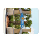 Magnet Flexible Magnet,  Photography of "Florida Welcomes You" (Horizontal)