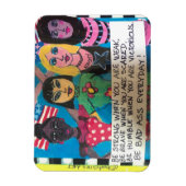 Magnet Flexible Magnet-princesse (Vertical)