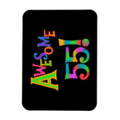 Magnet Flexible Magnifique 55 T-shirts et cadeaux d'anniversaire (Vertical)