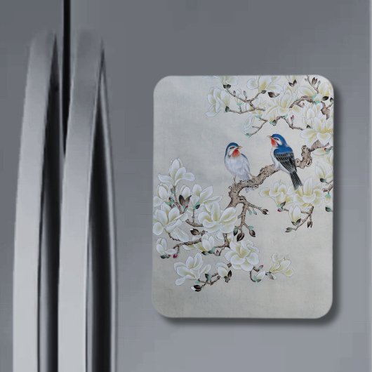 Magnet Flexible Magnolia blanche