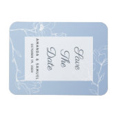 Magnet Flexible Magnolia Bleu (Horizontal)