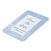 Magnet Flexible Magnolia Bleu (Côté Gauche)