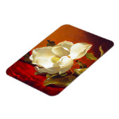 Magnet Flexible Magnolia sur Red Velvet Martin Johnson Heade (Côté Gauche)