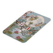 Magnet Flexible Mahjong Lever de lune (Côté Gauche)