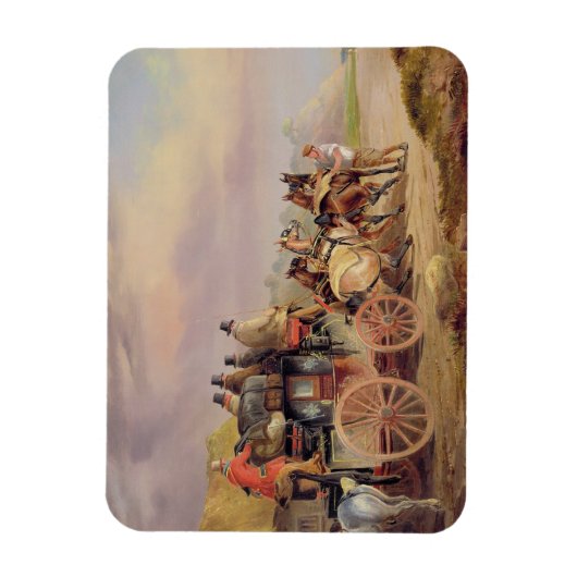 Magnet Flexible Mail Coaches on the Road : The Quicksilver Devonp (Vertical)