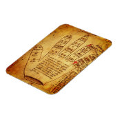 Magnet Flexible Main Guidonienne (fin 15e siècle) (Côté Gauche)