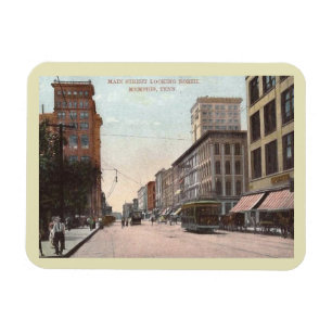 Magnet Flexible Main St, Memphis, Tennessee Style Vintage