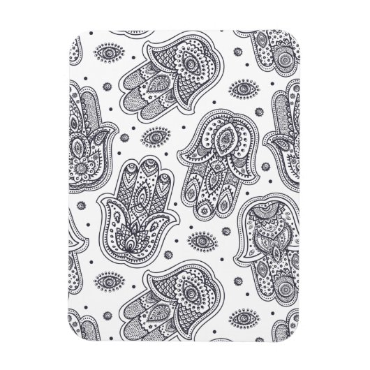 Magnet Flexible Main tirée d'inspiration Hamsa (Vertical)