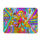 Magnet Flexible Main Tirée Par EDDArt - Blah Blah Blah 1 (Horizontal)